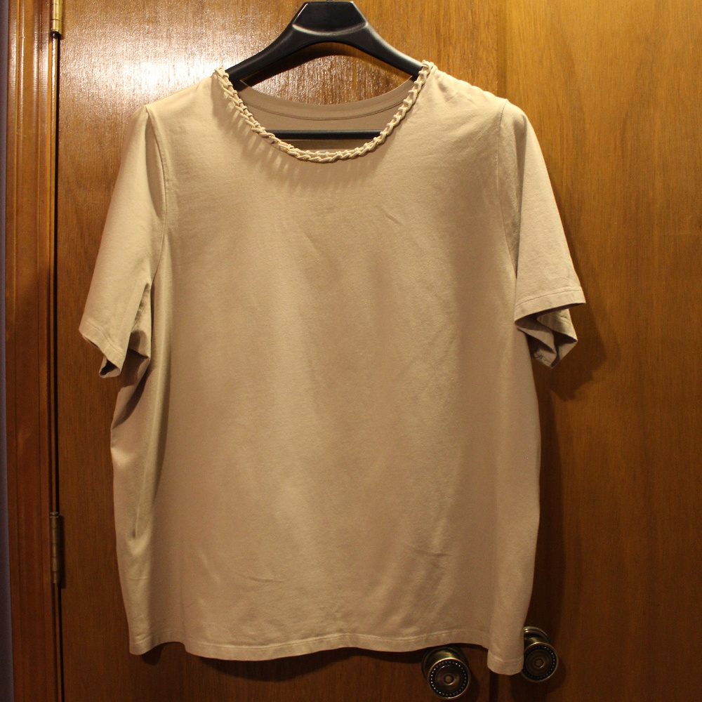 Catherine's SS tan shirt 2X